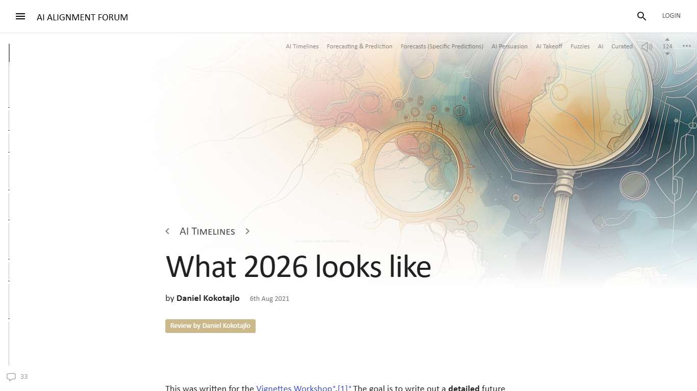 What 2026 looks like — AI Alignment Forum